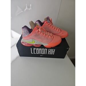 New Men's Nike LeBron XIX Low 19 "Aloha" Basketball Shoes DQ8344-600 ~ Size 10